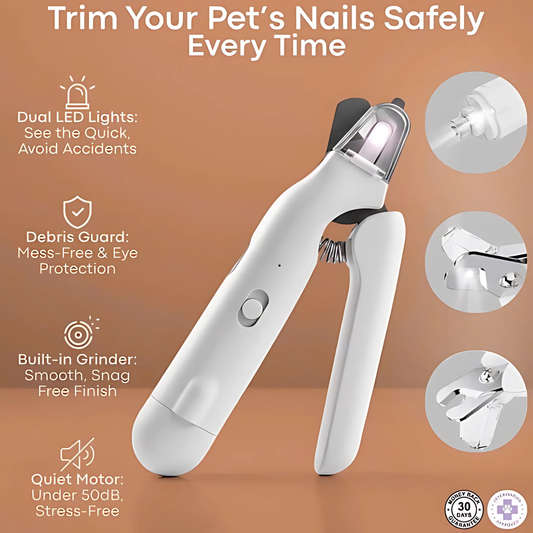 SafeTrim™ Pet Nail Clipper and Filer